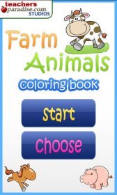 game pic for Farm Animals Coloring Book